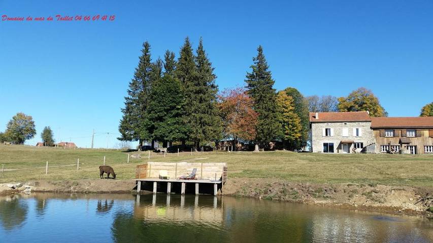 Chambre d’hôte pour 3 personnes, avec vue et sauna ainsi que jardin et terrasse