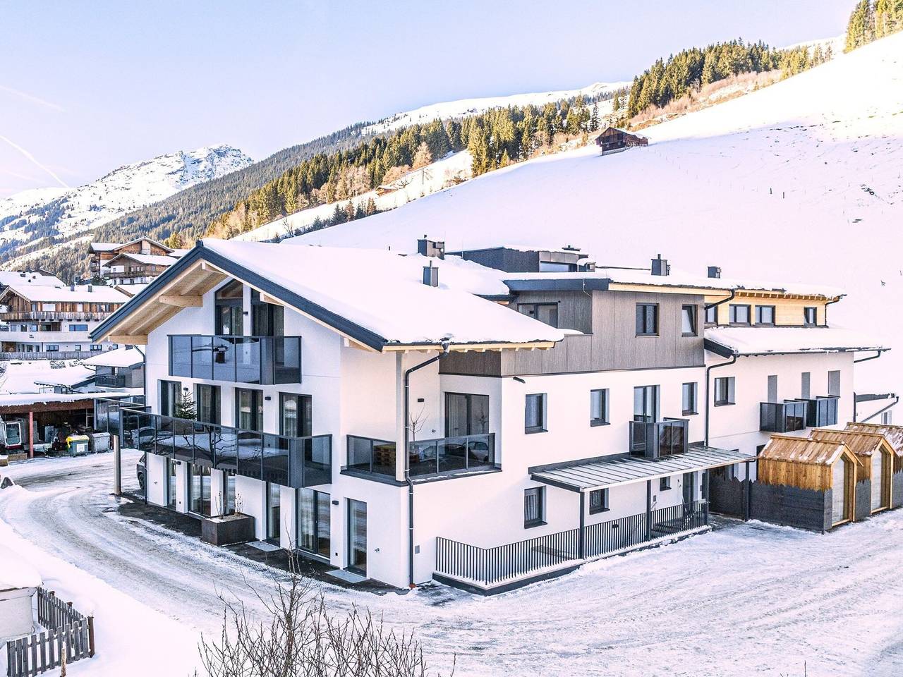 Ganze Wohnung, Mit Sauna im Haus und direkt an der Piste. in Hinterglemm, Saalbach-Hinterglemm