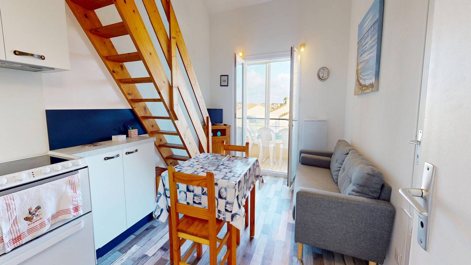 Appartement entier, Lodge des Dunes - Appartement à 100m de l'eau in Bretignolles-sur-Mer, Vallée de la Loire