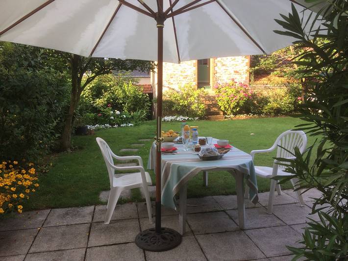 Chambre d’hôte pour 4 personnes, avec Jardin