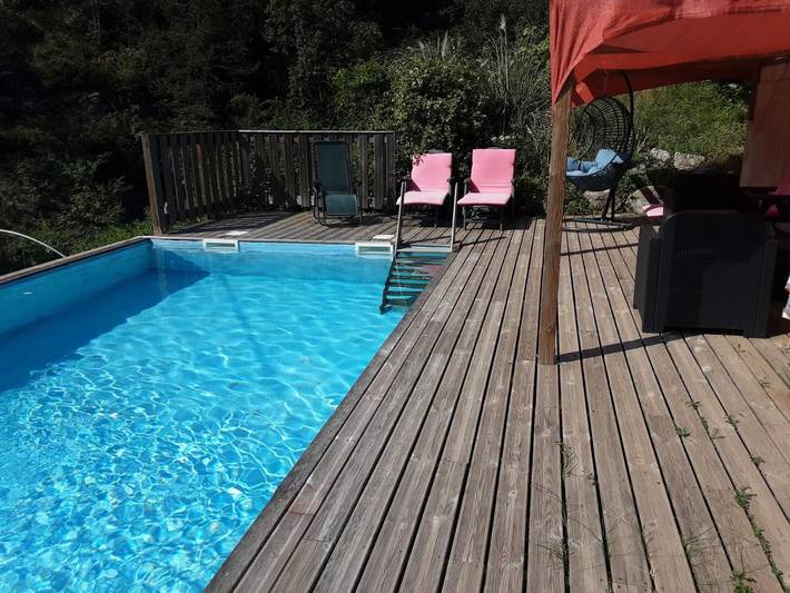 Gîte pour 4 personnes, avec piscine et jardin à Rigaud - 3