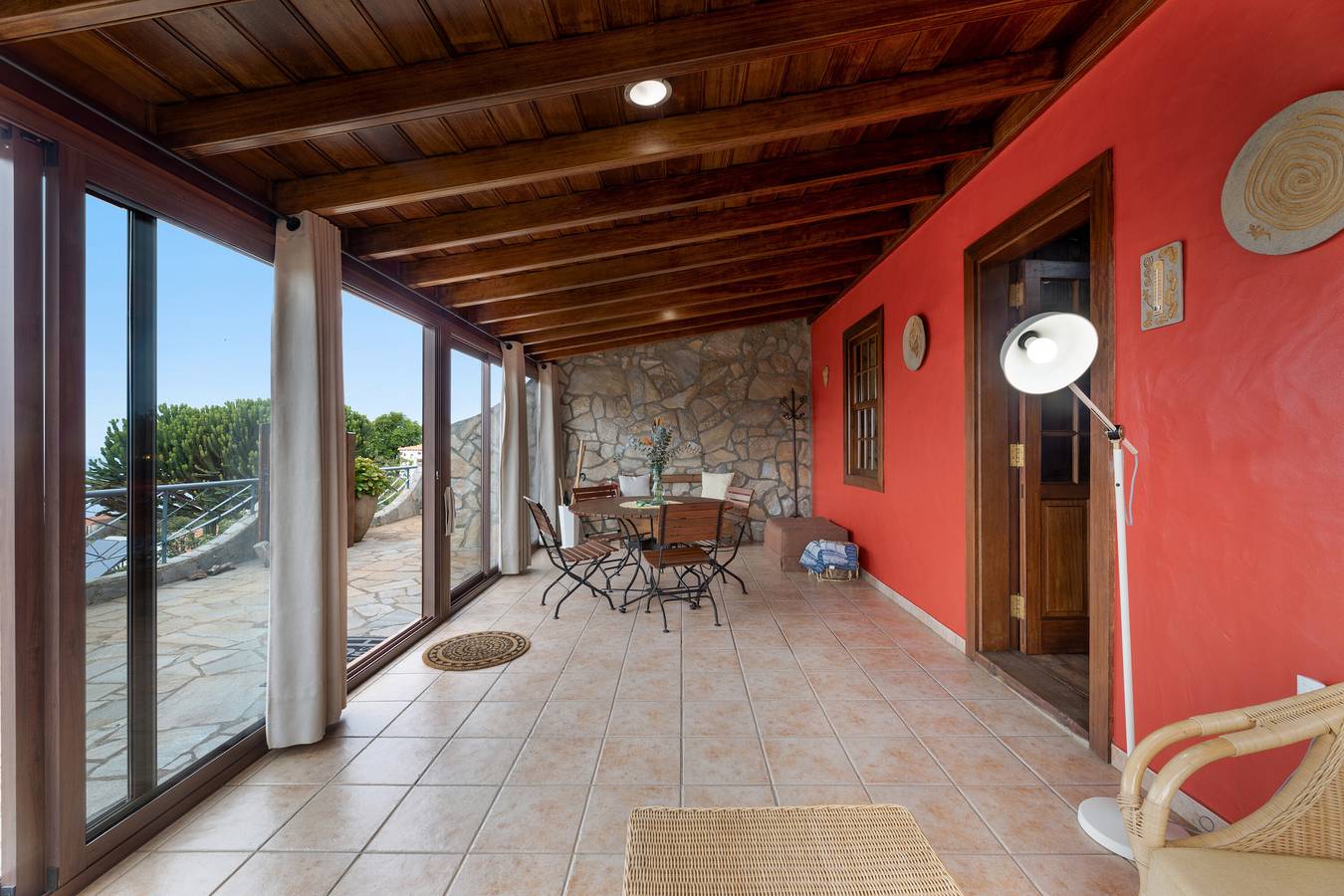 Ganze Wohnung, Ferienwohnung 'Aljibe 2' mit Bergblick, Gemeinschaftspool und Wi-Fi in Las Tricias, Garafía