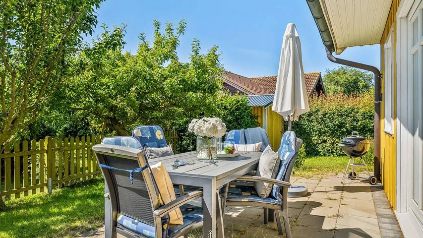 Ferienhaus für 5 Personen, mit Sauna und Garten sowie Terrasse, mit Haustier in Kronsgaard