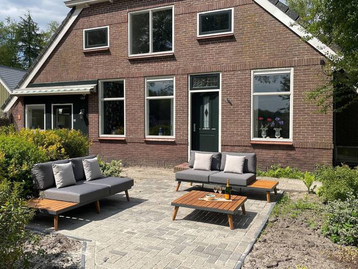 Natuurhuisje voor 2 personen, met Terras en Tuin in Drenthe