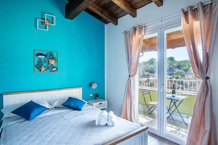 Gîte pour 2 personnes, avec balcon et vue à Guspini - 2