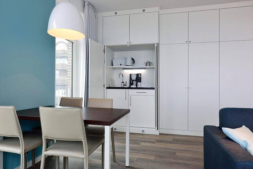 Ganze Wohnung, Tolles Eck-Apartment direkt an der Nordsee mit großartigem Meerblick und Balkon! in Wangerooge