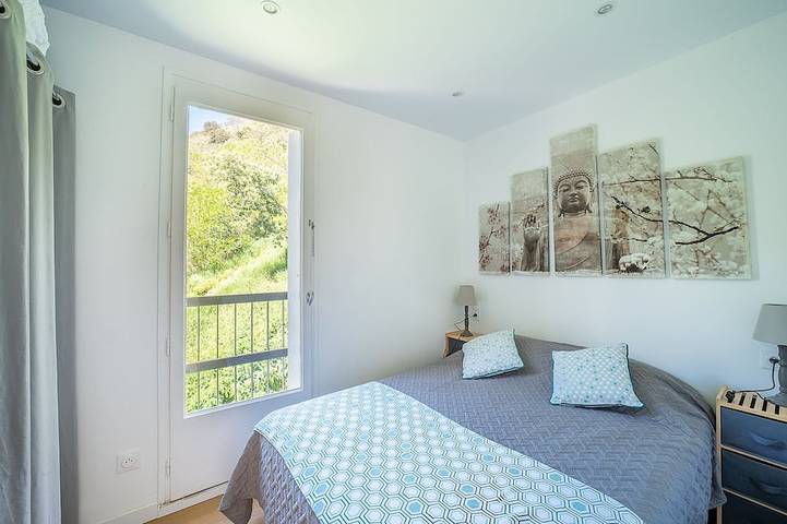 Appartement entier, Le Nid des Thermes - Climatisé vue montagne in Amélie-les-Bains-Palalda, Région de Céret