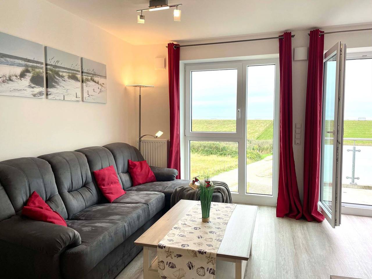 Ganze Wohnung, Penthouse "de Stöör", strandnah, unverbauter Meerblick, max. 4 Personen, Vitamar in Dorum-Neufeld, Dorum