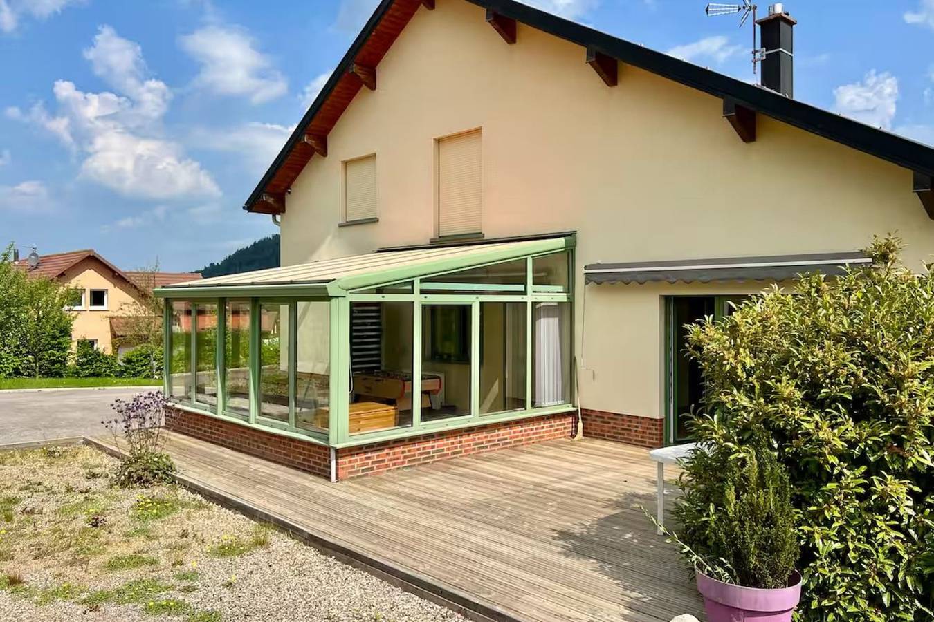 Ferienhaus für 10 Personen mit Terrasse in Xonrupt-Longemer, Regionaler Naturpark Belchen der Vogesen