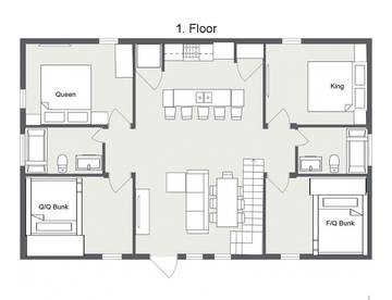 Vacation House for 16 Guests in Bolivar Peninsula, Galveston County, Picture 2