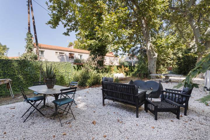 Gîte pour 4 personnes, avec balcon et jardin à Espira-de-l'Agly