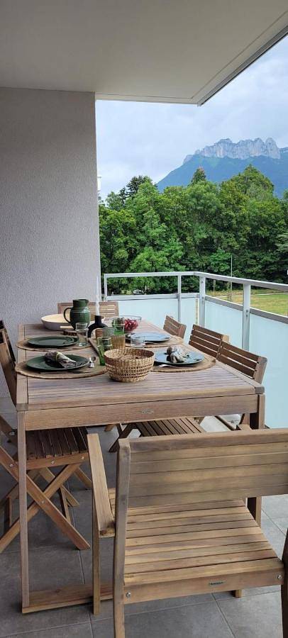 Gîte pour 6 personnes, avec terrasse dans Office De Tourisme De Saint Jorioz - 2