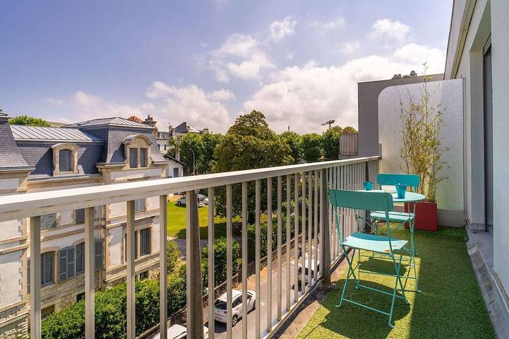 Appartement de vacances pour 4 personnes, avec balcon au Pays basque