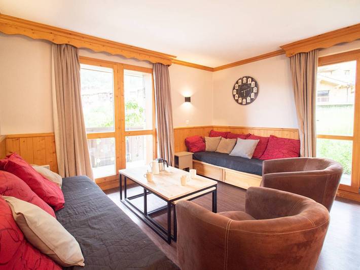 Apartamento entero, Amplio apartamento 5 habitaciones Valmorel, mascotas permitidas, estacionamiento in Valmorel, Les Avanchers-Valmorel