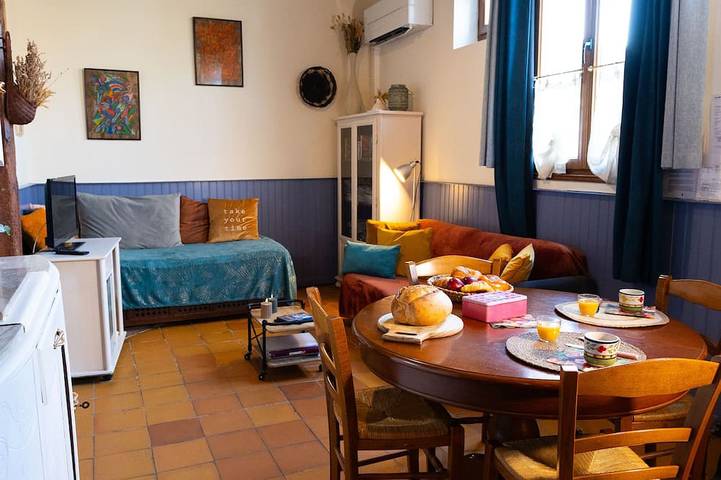Gîte pour 2 personnes, avec Jardin à Saint-Tricat