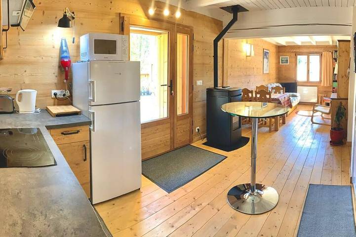 Chalet pour 4 personnes, avec terrasse à La Giettaz