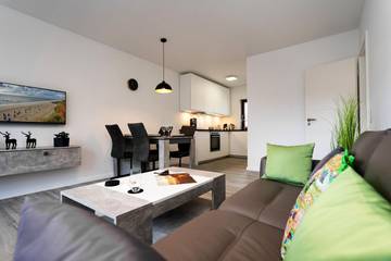 Ferienwohnung für 4 Personen, mit Balkon und Balkon/Terrasse, mit Haustier in Westerland