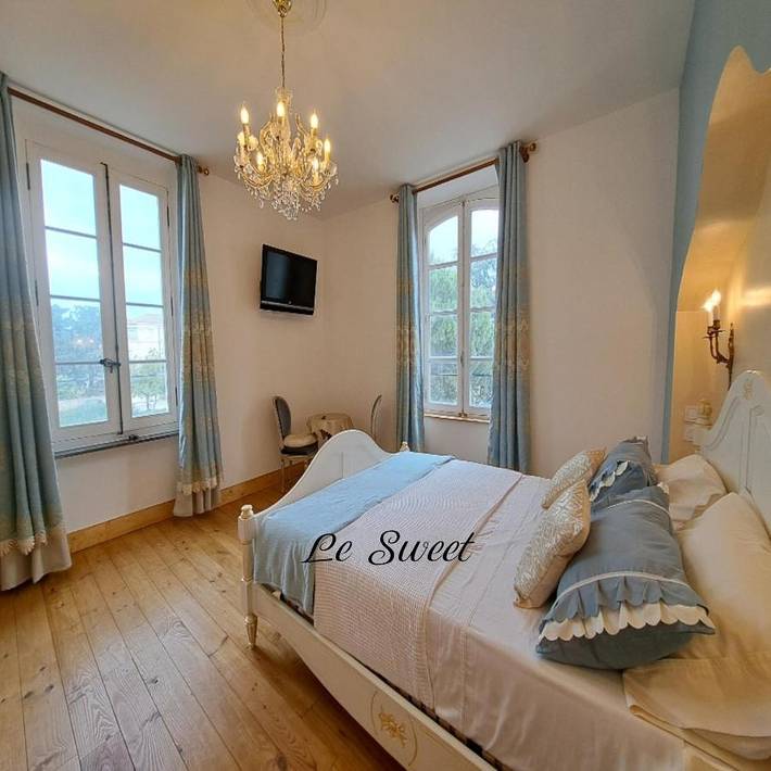 Chambre d’hôte pour 2 personnes, avec vue