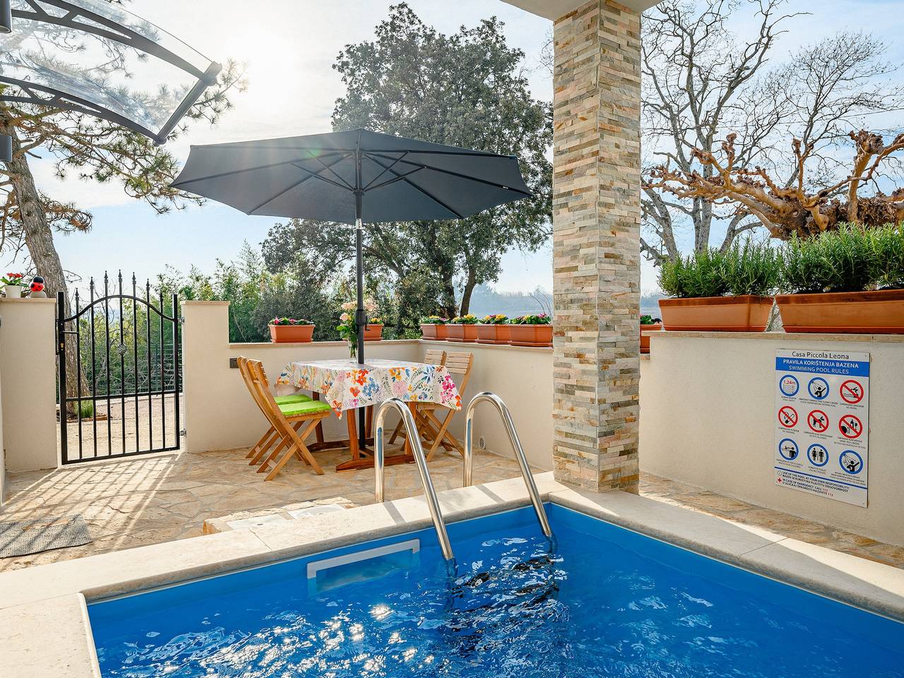 Casa Piccola Leona with pool in Groznjan in Grožnjan, Općina Grožnjan