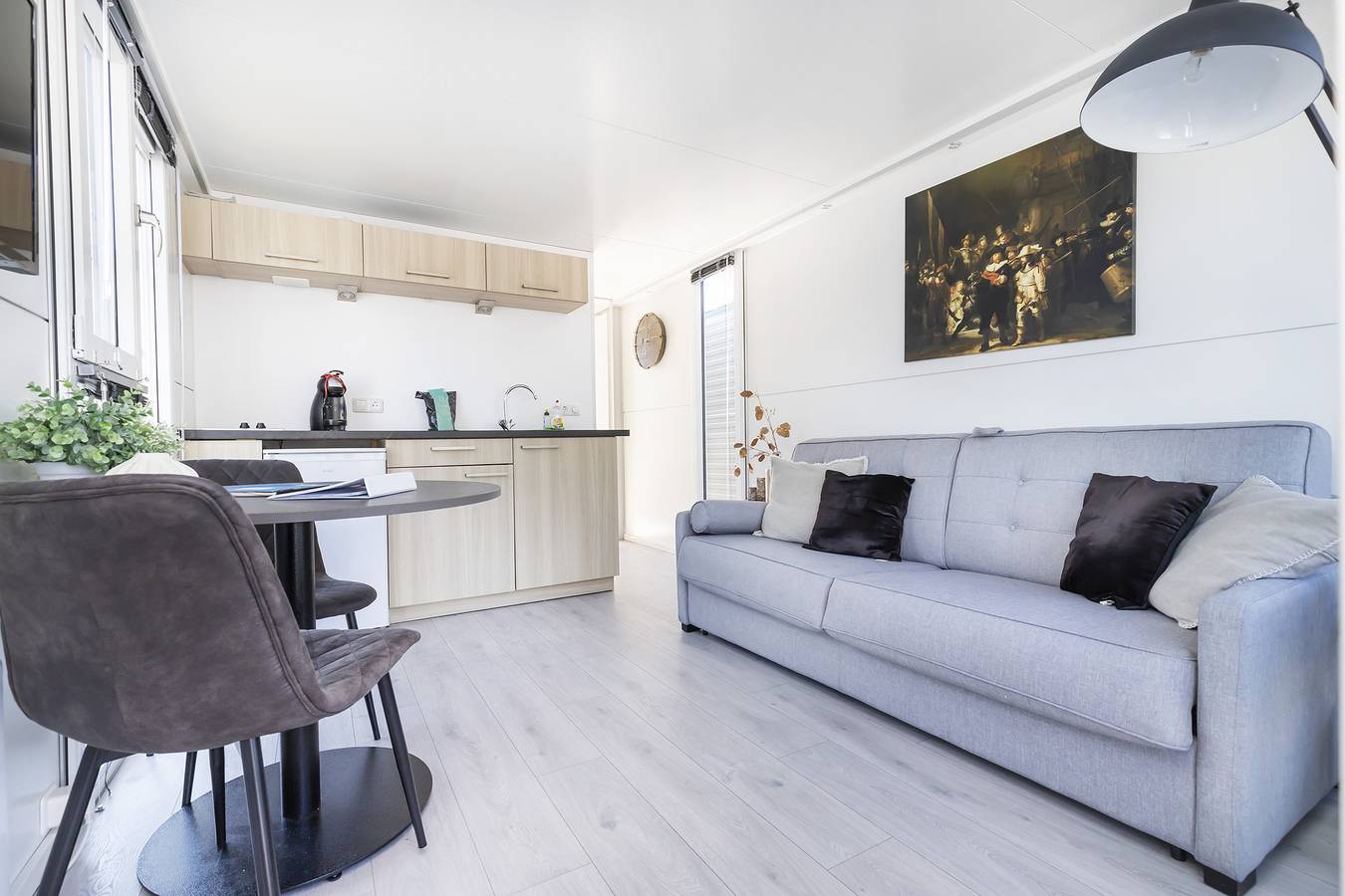 Marina Parcs — Havenlodge met dakterras en balkon (4 pers) Amsterdam in Amsterdam Oost, Nederlandse kust