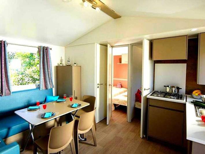 Camping Quercy Vacances - Mobilheim 4 personen - Komfort - 2 Zimmer in Saint-Pierre-Lafeuille, Quercy