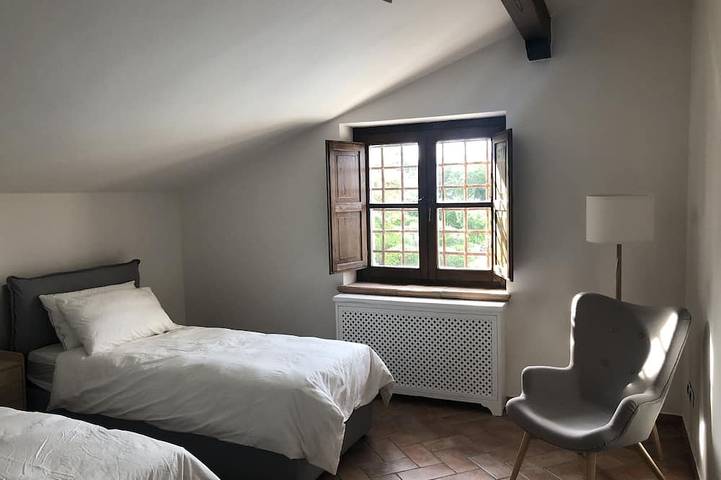 Villa I Grifoni, Luxusvilla nahe Todi mit privatem Pool, Klimaanlage, Panoramablick in Todi, Perugia Provinz