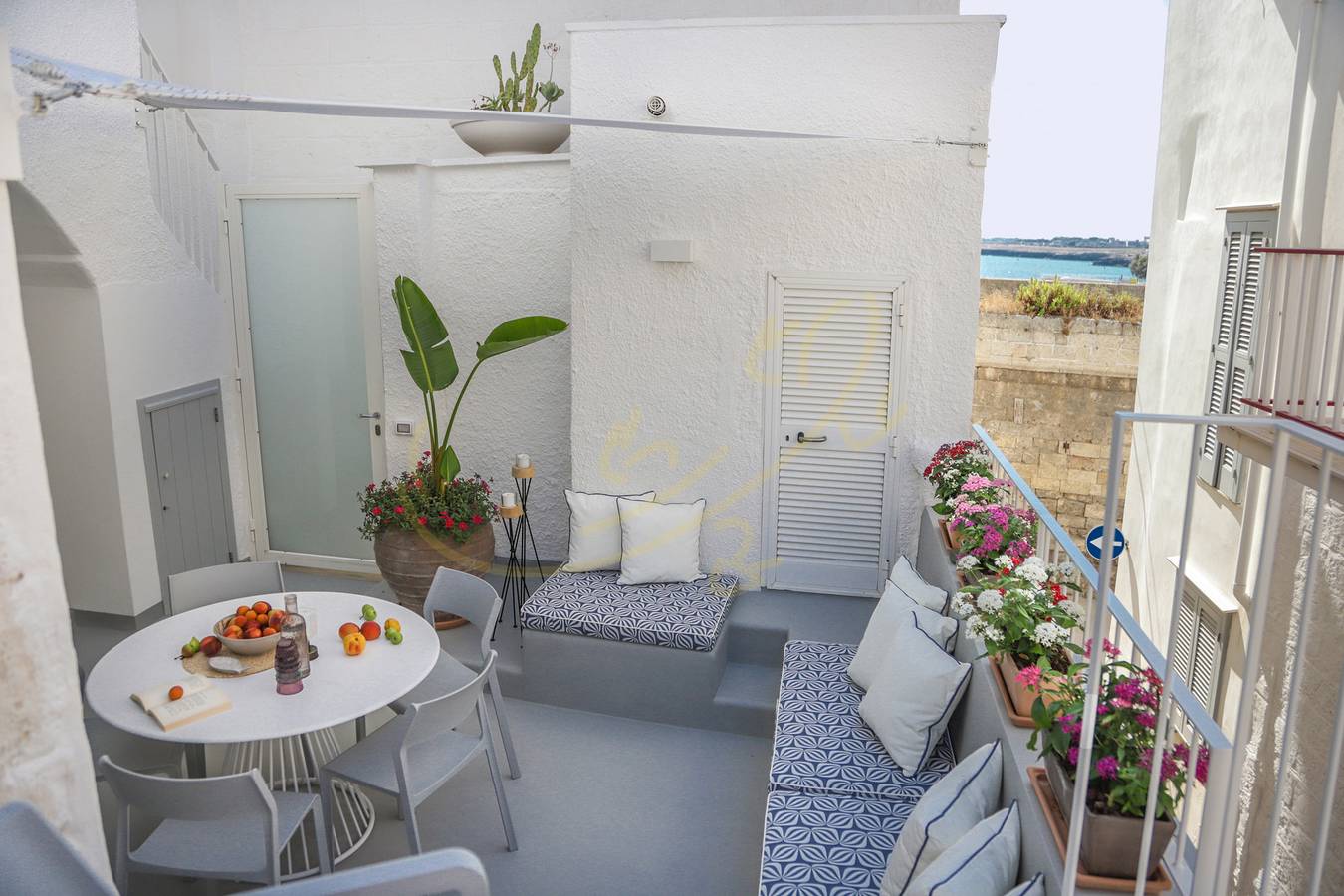 Ganze Wohnung, Td Casa Marea Seaside View in Prime Location in Cala Porta Vecchia, Monopoli