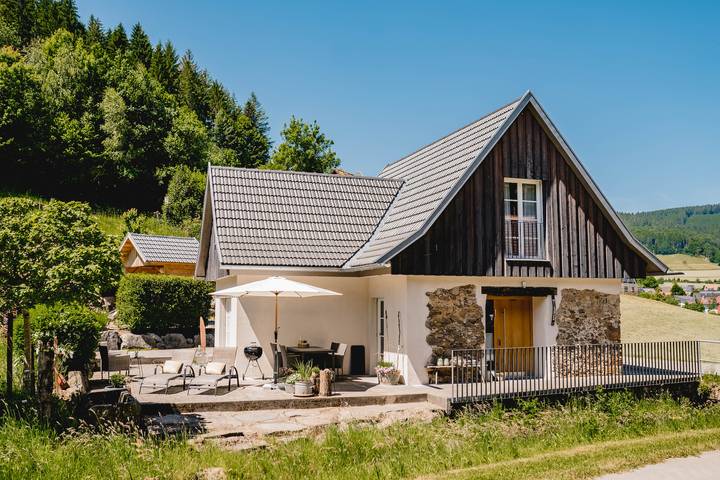 Ferienhaus für 4 Personen, mit Terrasse und Garten sowie Ausblick in Hofstetten - 2