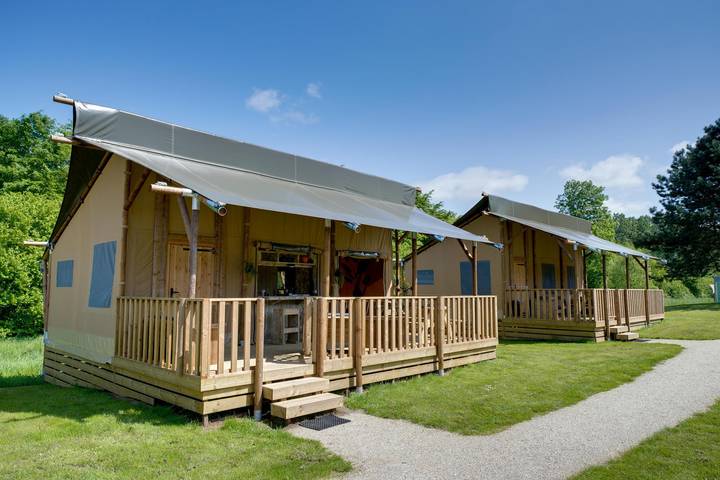 Glamping voor 14 personen, met sauna in Flevoland