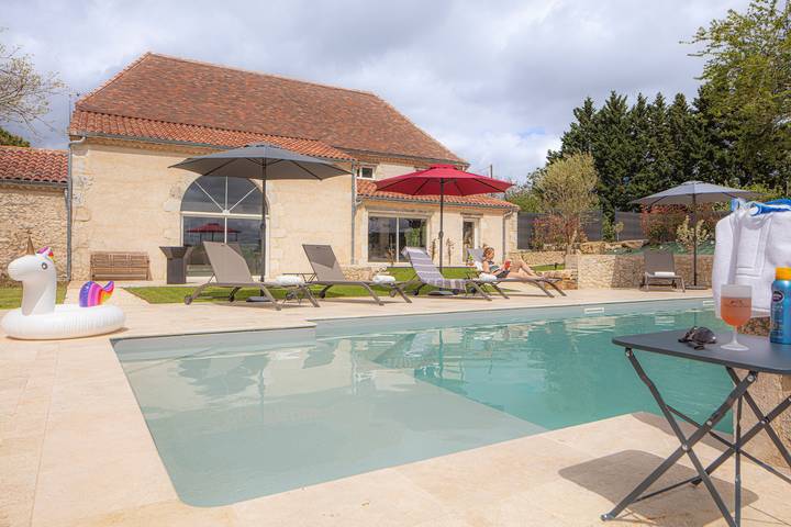 Maison de vacances pour 4 personnes, avec Jardin en Dordogne - 2