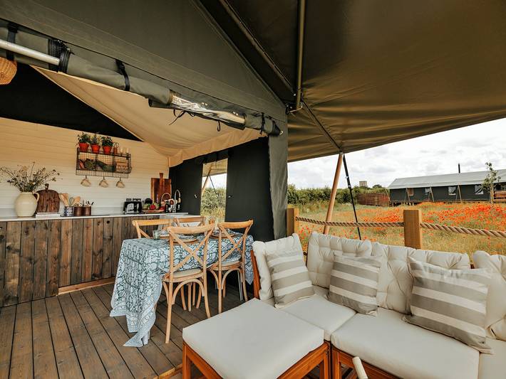 Holiday rental for 3 people, with garden in North Norfolk