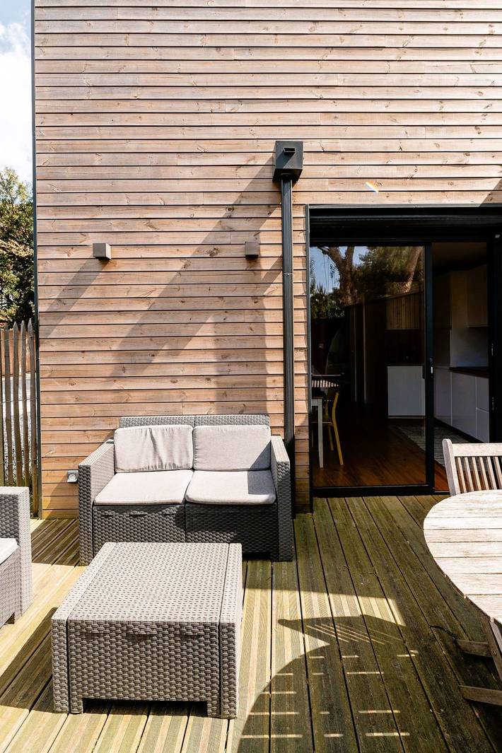 Ferienwohnung für 2 Personen, mit Terrasse und Garten in Lit-et-Mixe