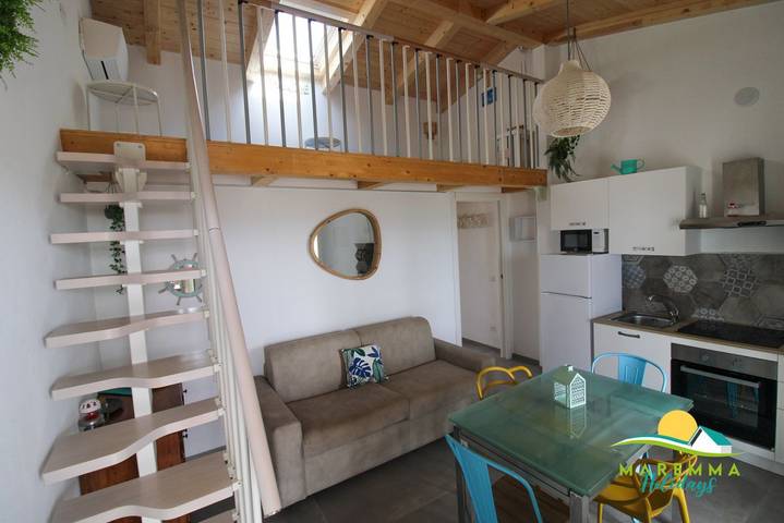 Ganze Wohnung, Ferienwohnung für 4 Personen in Spiaggia di Follonica (Scarlino), Follonica