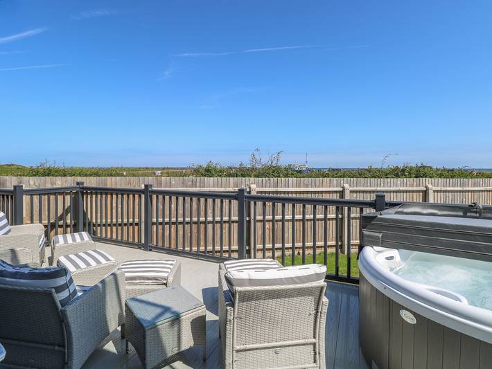 Lodge pour 4 personnes avec jardin in Bacton, Côte de Norfolk