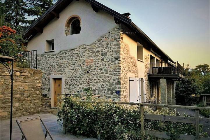 Maison de vacances pour 2 personnes, avec jardin ainsi que piscine et balcon
