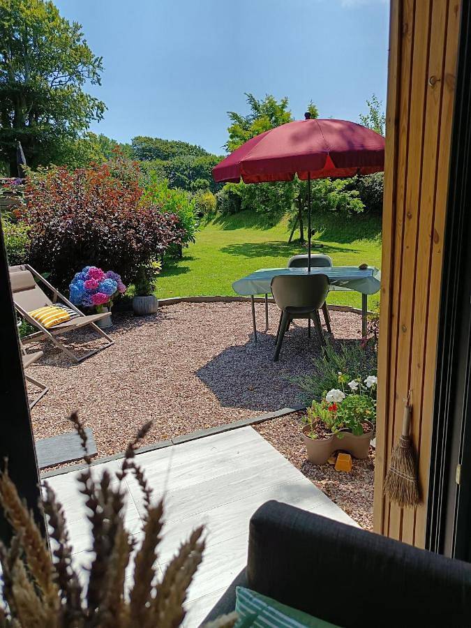 Location de vacances pour 2 personnes, avec vue et jardin à Vattetot-sur-Mer
