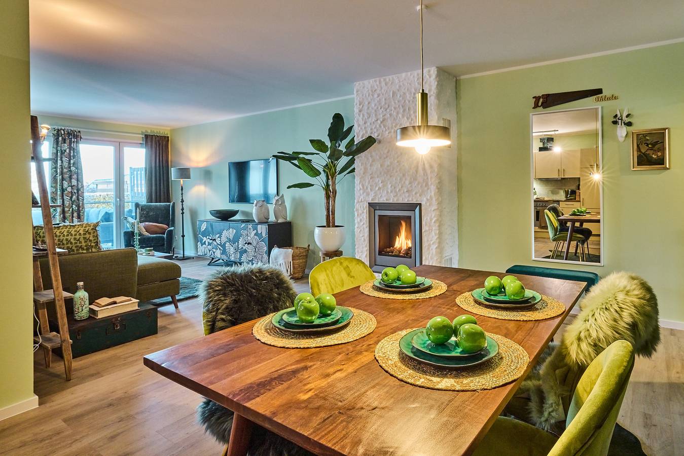 Ganze Ferienwohnung, Grüne Oase in Göhren-Lebbin, Mecklenburgische Seenplatte
