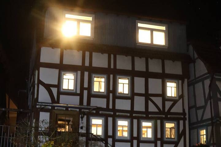 Ferienhaus für 10 Personen, mit Balkon und Garten in Schlitz