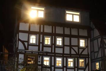 Ferienhaus für 10 Personen, mit Garten und Balkon in Schlitz