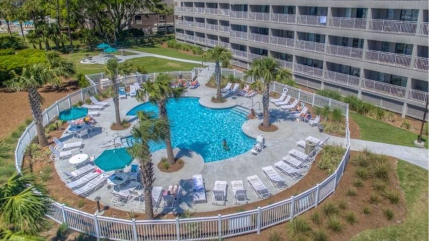 Vacation rental for 4 people, with hot tub and balcony in Hilton Head Island