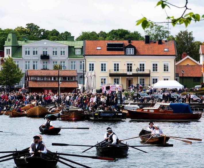 Hotel für 2 Personen, mit Terrasse und Ausblick sowie Seeblick in Västervik