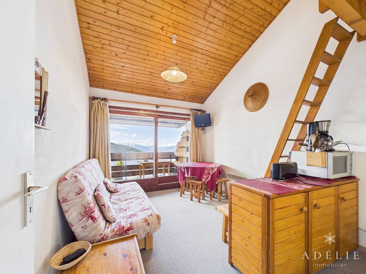 Apartamento vacacional entero, Studio Mezzanine 5 pers. La Rosiere  in La Rosière, Montvalezan