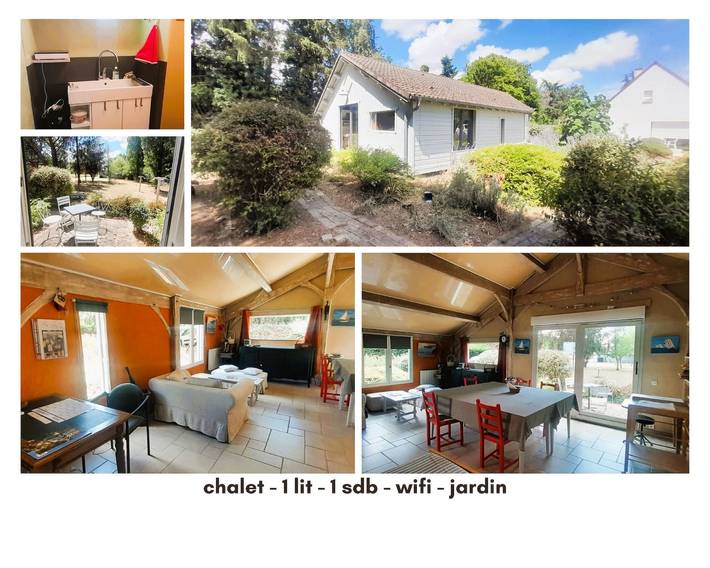 Studio pour 2 personnes, avec jardin