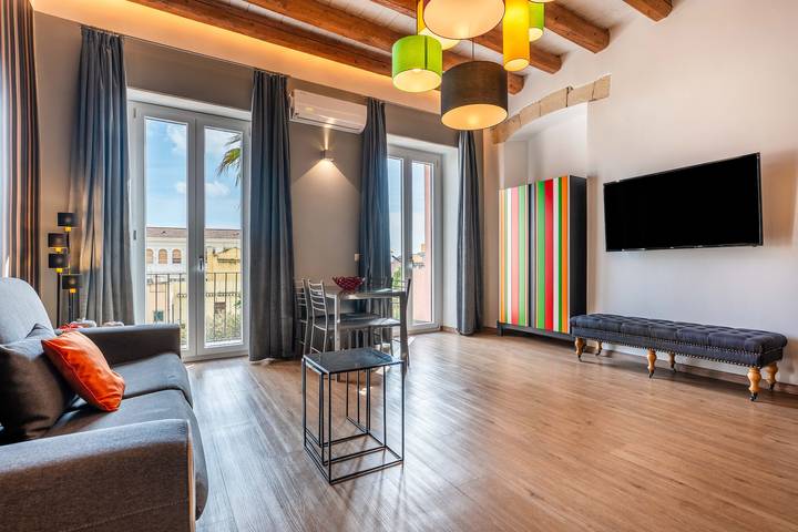 Ferienwohnung für 2 Personen, mit Balkon in Cagliari