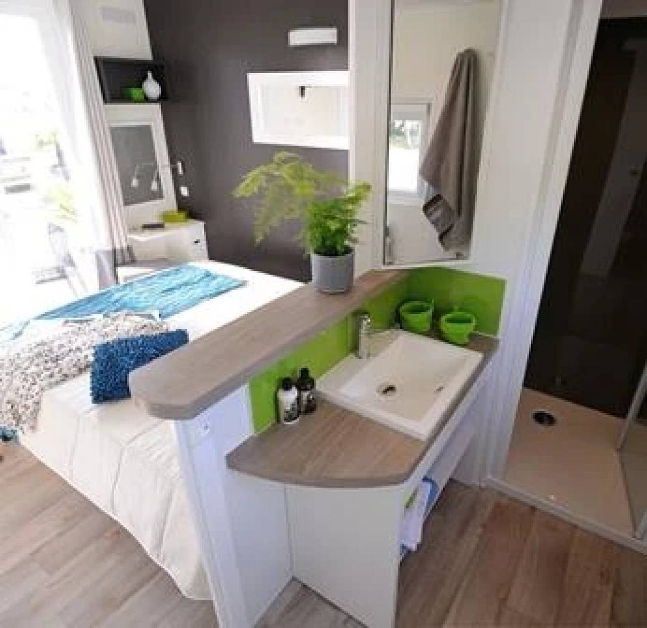 Wohnwagen für 4 Personen mit Kinderpool in Royan, Côte de Beauté