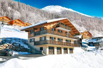 Gîte pour 8 personnes, avec vue et balcon à Chatel