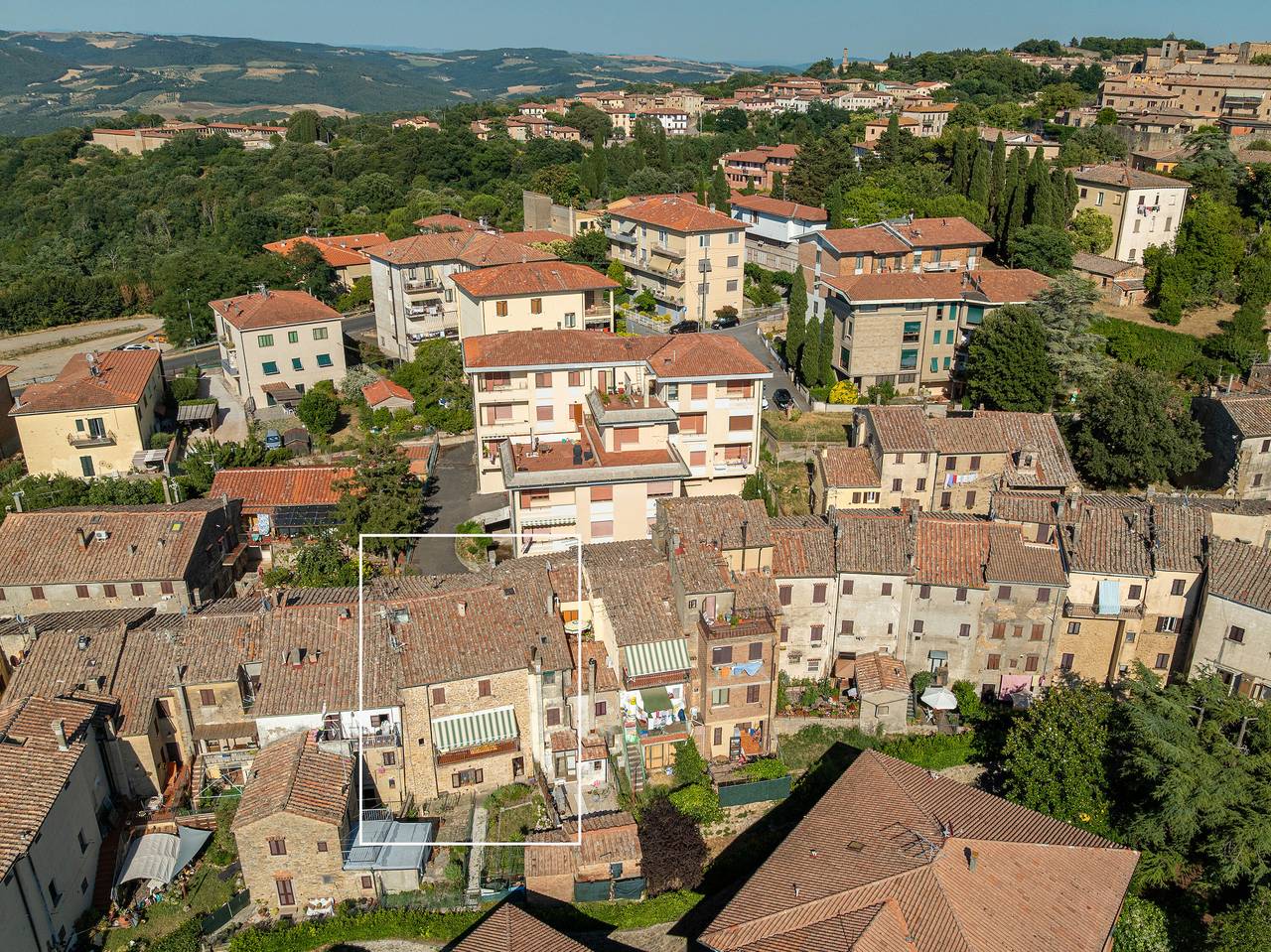 Ferienhaus 'La Casetta' mit privater Terrasse, privatem Garten und Wlan in Volterra Stadt, Volterra