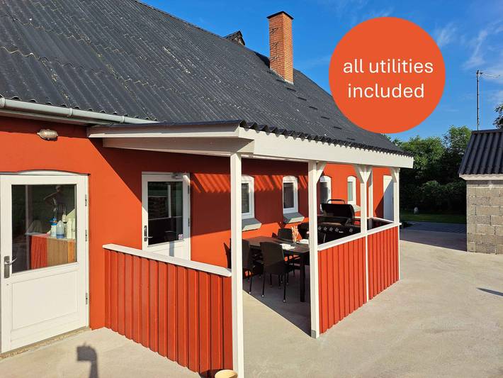 Ferienwohnung für 4 Personen, mit Ausblick und Garten