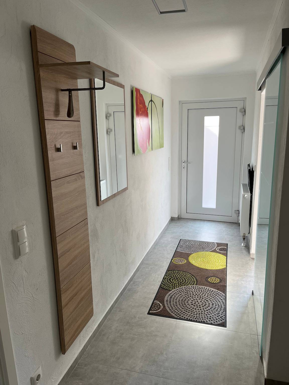 Apartamento vacacional entero, Apartamento de vacaciones para 4 personas con balcón in Vendersheim, Hesse Renano