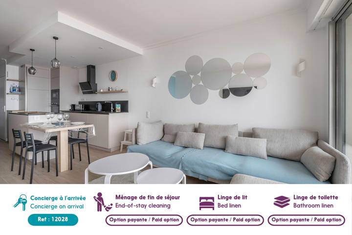Ferienwohnung für 4 Personen, mit Meerblick und Balkon in La Baule-Escoublac - 3